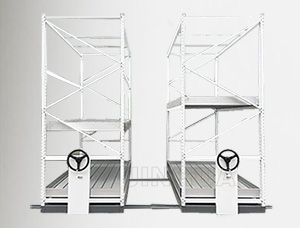 Vertical Mobile Grow Racks with multiple levels